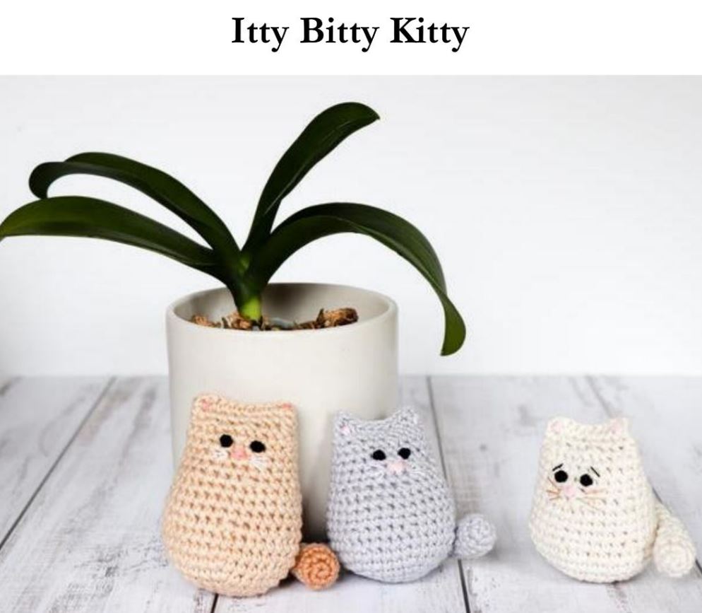 Mini Crochet Animals Ebook - Easy Beginner Amigurumi Patterns (Digital Download)