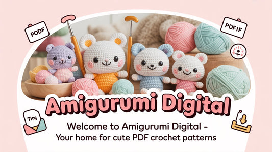 Amigurumi Digital – Kawaii Crochet Patterns & PDF Amigurumi Downloads