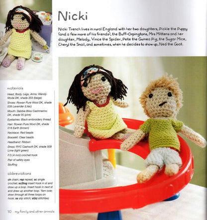 Super Cute Crochet Ebook - 35+ Adorable Animal Patterns by Nicki Trench (Digital Download)