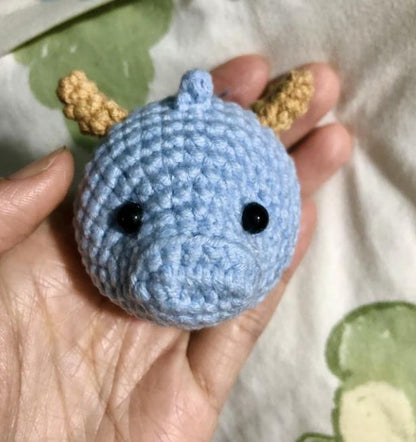 Dragon Amigurumi Pattern - Mythical Creature Crochet PDF Download