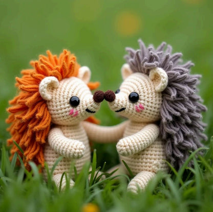 Hedgehog Amigurumi Pattern - Cute Animal Crochet PDF Download