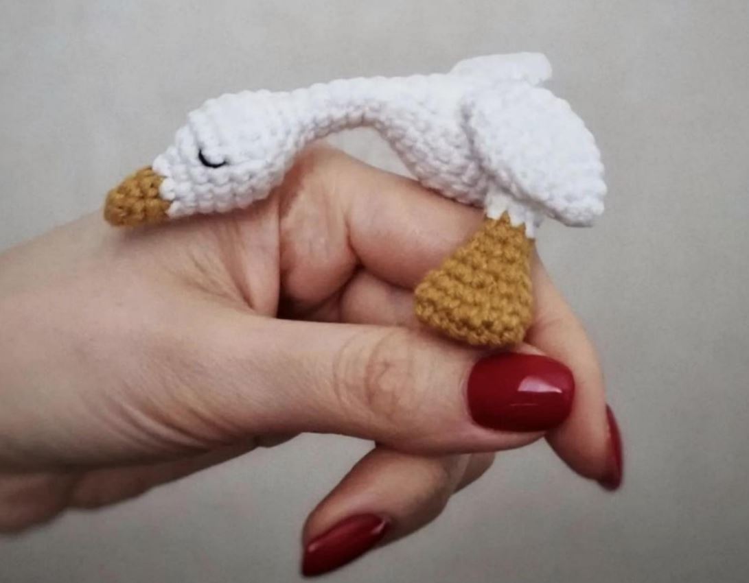 Swan Amigurumi Pattern - Elegant Bird Crochet PDF Download