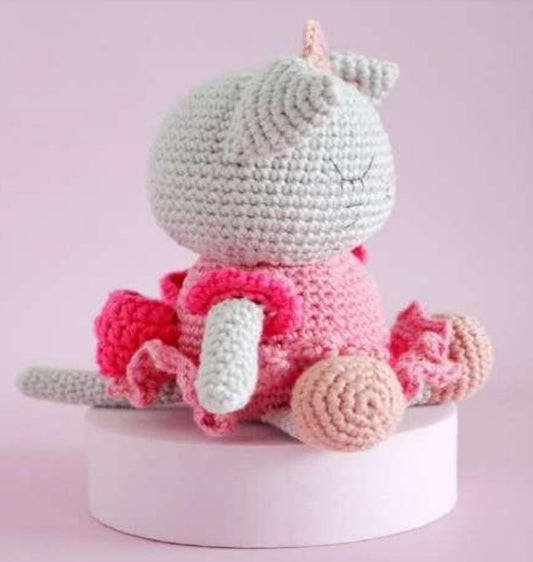 Tilly the Cat Amigurumi Pattern - Sweet Feline Crochet PDF Download