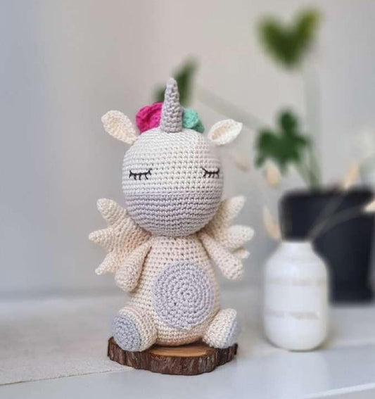 Unicorn Amigurumi Pattern - Magical Creature Crochet PDF Download