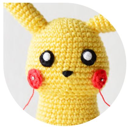 Pikachu Amigurumi Pattern - Pokemon Crochet PDF Download