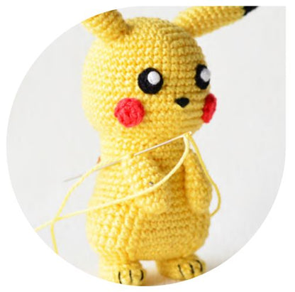 Pikachu Amigurumi Pattern - Pokemon Crochet PDF Download