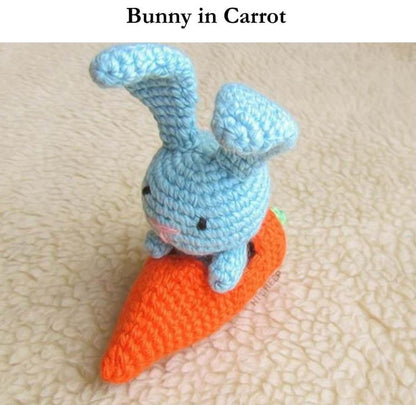 Mini Crochet Animals Ebook - Easy Beginner Amigurumi Patterns (Digital Download)