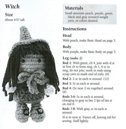 Gourmet Crochet Monster Mash Ebook - Amigurumi Monster Patterns (Digital Download)