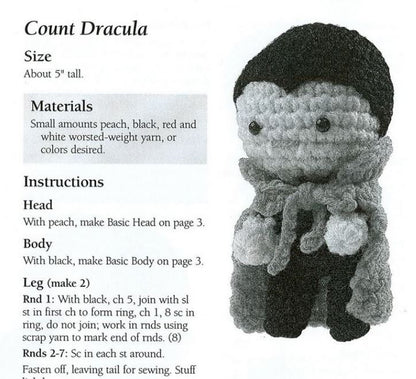 Gourmet Crochet Monster Mash Ebook - Amigurumi Monster Patterns (Digital Download)