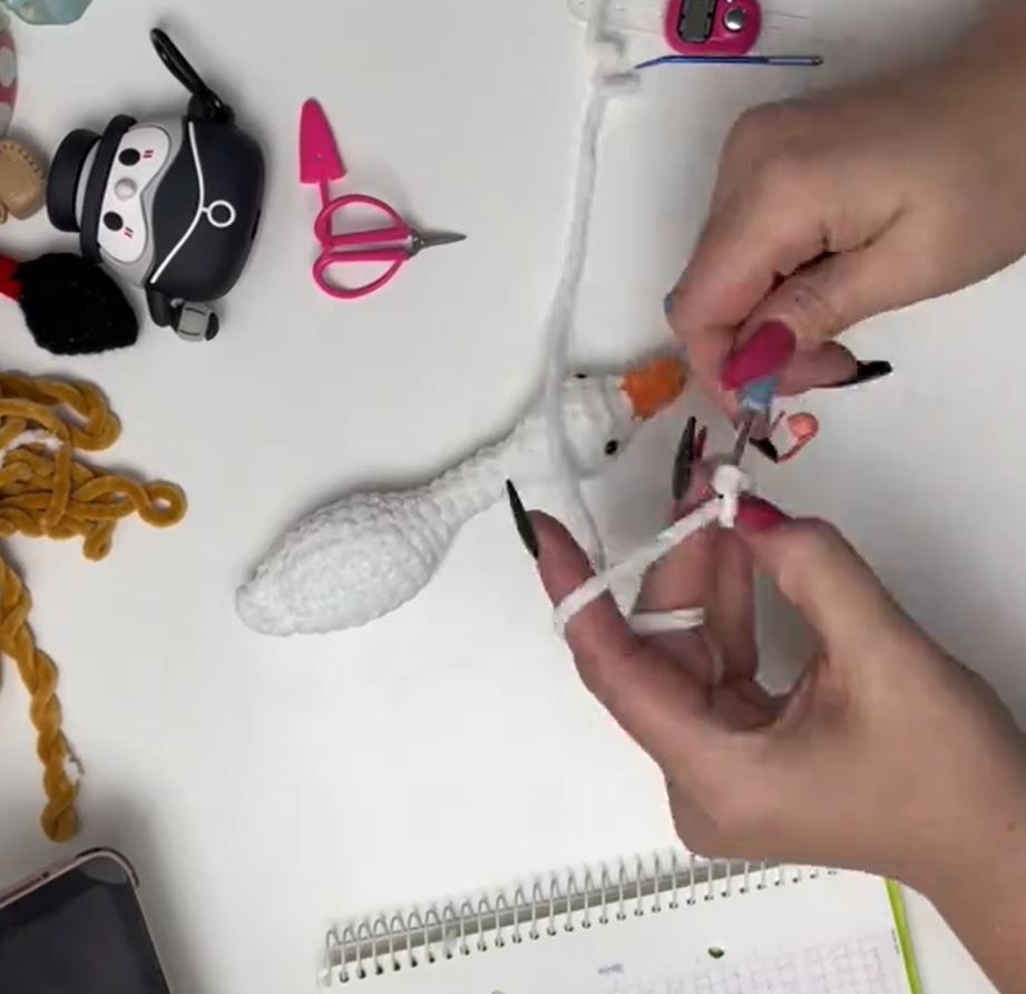 Swan Amigurumi Pattern - Elegant Bird Crochet PDF Download