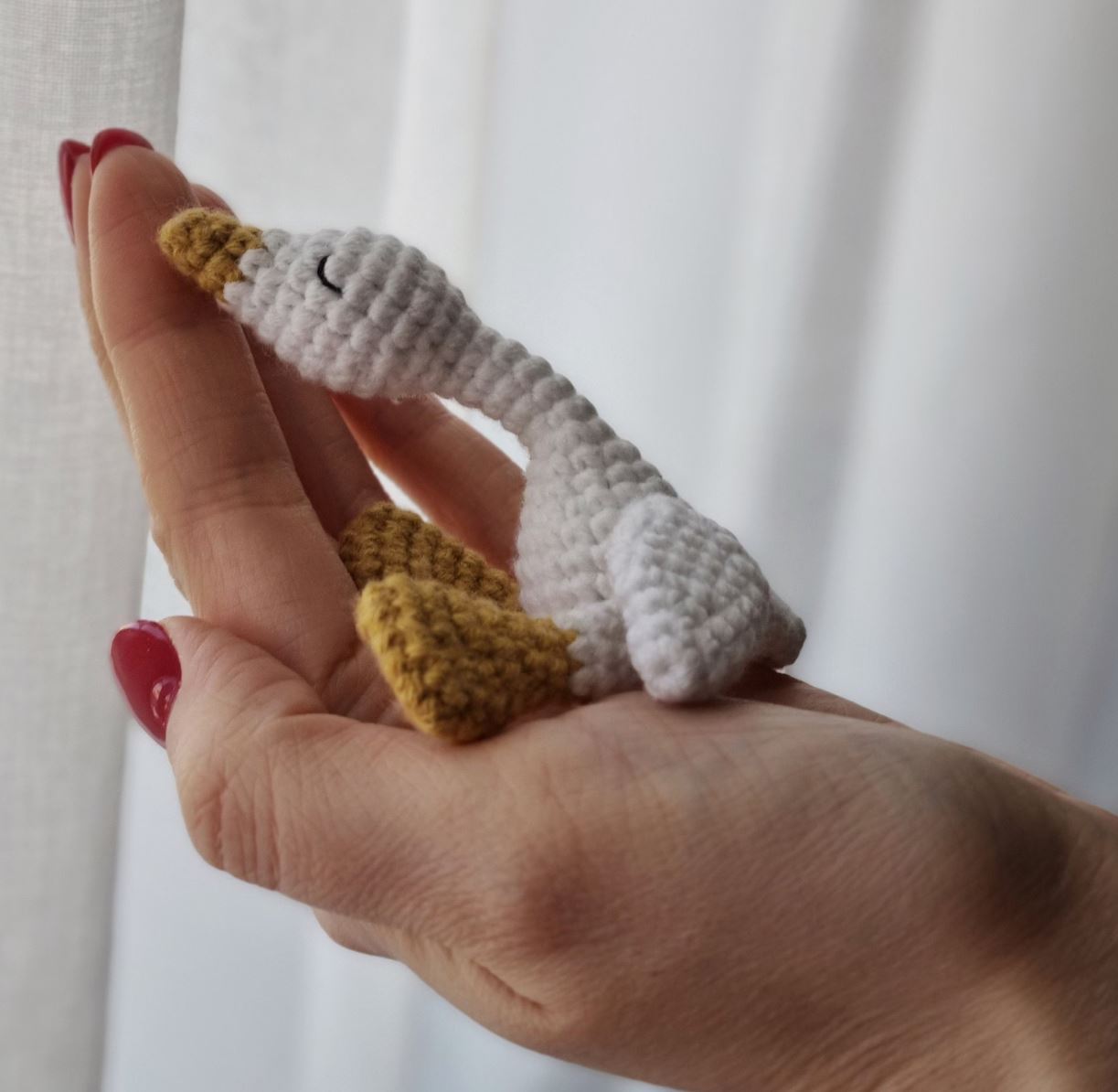 Swan Amigurumi Pattern - Elegant Bird Crochet PDF Download
