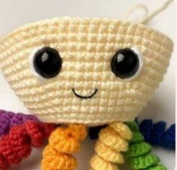 Octopus Amigurumi Pattern - Cute Sea Creature Crochet PDF Download